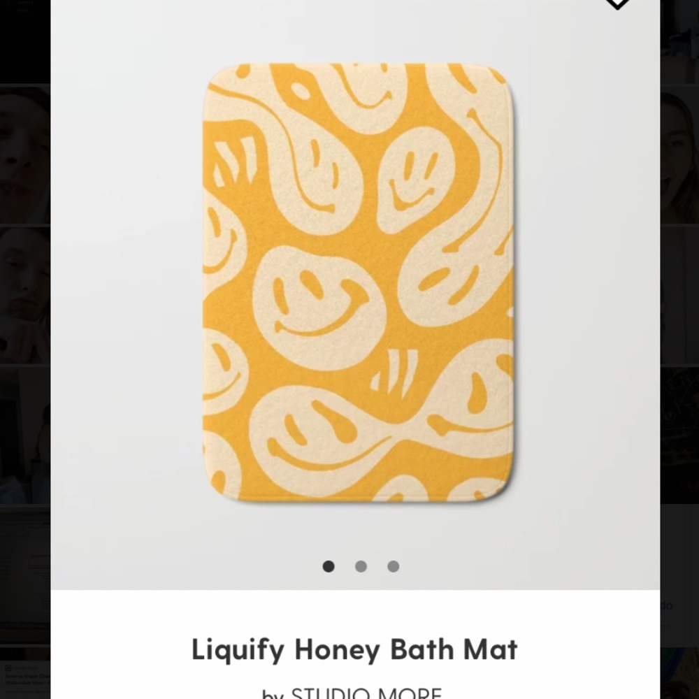 Society6 Bath Mat